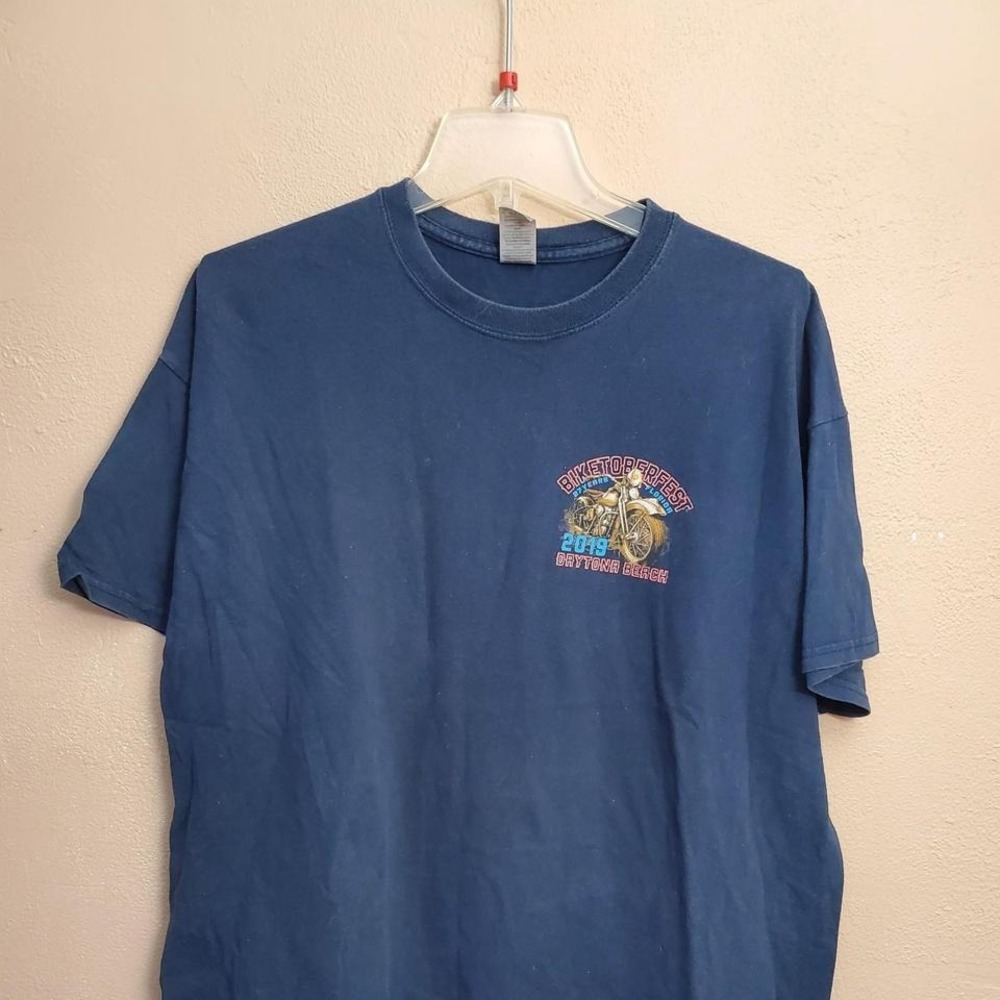Blue Daytona Beach Bikefest 2019 t-shirt